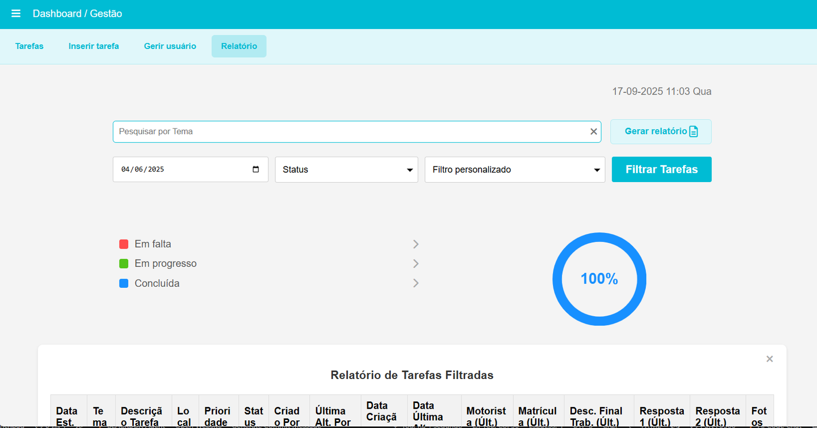 Vídeo de Sistema Web e Mobile